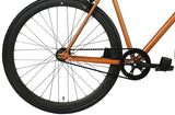 TAN Hi-Tensile Steel Frame, Fixed Gear, Single Speed, Urban Commuter