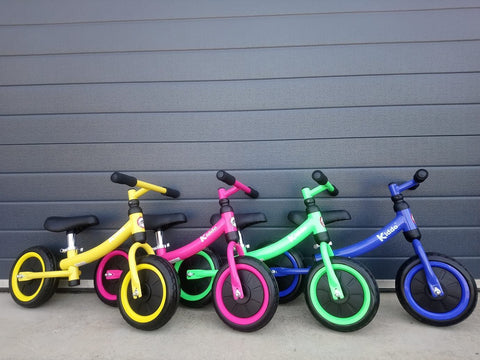 Kids Balance Bike Metal Boys Girls Kids Running Training Bike