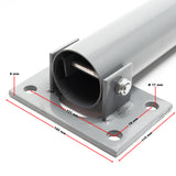 Parking Barrier Folding Car Park Bollard Lockable Round