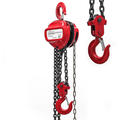 Chain Block with 5000kg Loading Capacity, 5m Length & Lifting Height