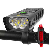 5Leds Bike light Usb Rechargeable T6 9000lm Bike  Flashlight SUPER STRONG ..Also acts as a powerbank