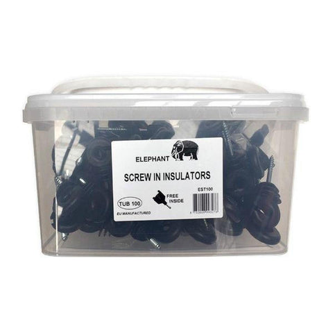 Screw in Insulators TUB 100 + Premium Adaptor