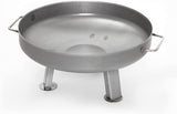 LARGE ROUND FIRE PIT BOWL 55cm HEAVY