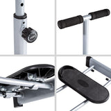 Folding Leg Trainer Stomach Legs Bottom Back | Solid Steel Frame Construction.