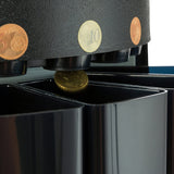 Coin Counter Money Counter Euro Coins / Black / 300 Coins per Minute