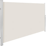 Side Awning Sun Protection Privacy Screen  200cm x 300cm   Cream