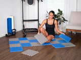 Sports Safety Mat, Puzzle Mats Including: Edge pieces protective mat / underlay mat / fitness mat / floor protection mat