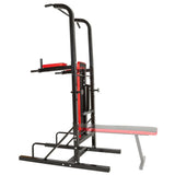 ip power tower station with sit up pull chin up push up bar ab builder Dimensions 180 x 95 x 210 cm