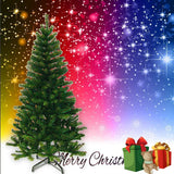 220cm Christmas Tree Fir Tree Artificial Christmas Construction M Pine PVC Needle