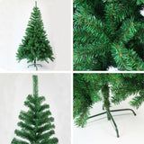 220cm Christmas Tree Fir Tree Artificial Christmas Construction M Pine PVC Needle