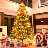 220cm Christmas Tree Fir Tree Artificial Christmas Construction M Pine PVC Needle