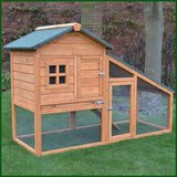 Wooden Ark Rabbit Hutch and Run