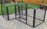 Heavy Duty Double Dog Pen Cage Puppy Whelping Playpen Enclosure Run