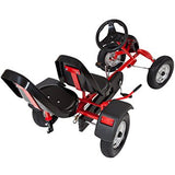 2 Seater go-kart cart heavy duty Red or Blue