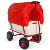 Kids pull along cart wagon trolly