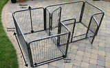 Heavy Duty Double Dog Pen Cage Puppy Whelping Playpen Enclosure Run