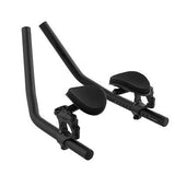 Bicycle Bike Road TT Triathlon Handlebar Arm Rest Bar Clip on Aero Handlebar
