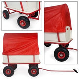 Kids pull along cart wagon trolly