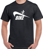 Bike - Mens T-Shirt Cycling Bicycle Mountain Free delivery