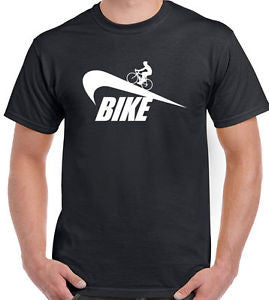Bike - Mens T-Shirt Cycling Bicycle Mountain Free delivery