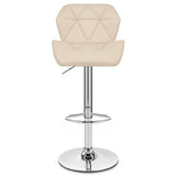 Breakfast barstools  adjustable height faux leather