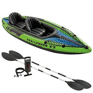 KAYAK 2 MAN INFLATABLE CANOE FREE DELIVERY