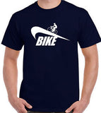 Bike - Mens T-Shirt Cycling Bicycle Mountain Free delivery