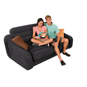 Bed settee couch pull out inflatable