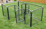 Heavy Duty Double Dog Pen Cage Puppy Whelping Playpen Enclosure Run
