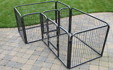 Heavy Duty Double Dog Pen Cage Puppy Whelping Playpen Enclosure Run