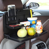 Folding Table Car Back Seat Storage Tidy Organiser Drink Food Holder Tray Travelw