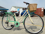 Vercelli ladies step through bike with basket