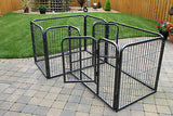 Heavy Duty Double Dog Pen Cage Puppy Whelping Playpen Enclosure Run