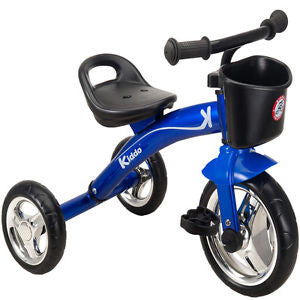 Kids sturdy trike  blue red or pink  BLUE