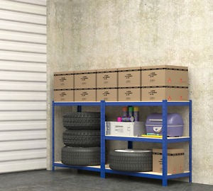 Shelving Heavy Duty Steel 5Tier, Max. 1,325kg Capacity,180x90x45cm