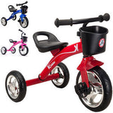 Kids sturdy trike  blue red or pink  BLUE