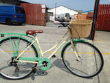 Vercelli ladies step through bike with basket