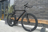 black new Single Speed freewheels bike Fixed Gear fixie