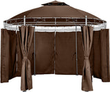 Round Diameter 3.5 m Water-Repellent Gazebo