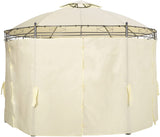 Round Diameter 3.5 m Water-Repellent Gazebo