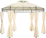 Round Diameter 3.5 m Water-Repellent Gazebo