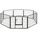 8 Sided Heavy Duty Dog Pet Pen Playpen Rabbit enclosure