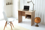 Office Computer Desk with 1 Drawer and 1 Open Shelf White