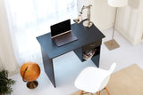 Office Computer Desk with 1 Drawer and 1 Open Shelf Oak
