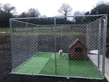 3m x 3m x 1.8m Dog Run Large Dogs