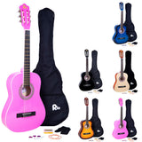 Acoustic Classical Nylon String Junior Guitar Pack Package Outfit Pack Kids 3/4 size