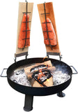 Fire Bowl 55 cm Including 2 x Flame Salmon Board