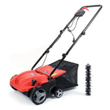 XPOtool Electric Lawn Scarifier and Aerator 1500W 2in1 Lawn Rake