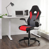 RACING GAMING CHAIR SWIVEL COMPUTER DESK OFFICE CHAIR..BLACK