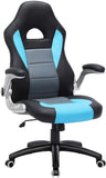 RACING GAMING CHAIR SWIVEL COMPUTER DESK OFFICE CHAIR..BLACK